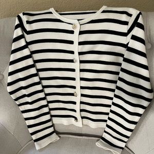 Chic striped cardigan
